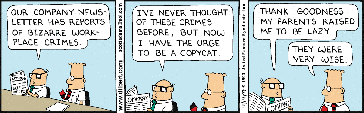 Dilbert Cartoon